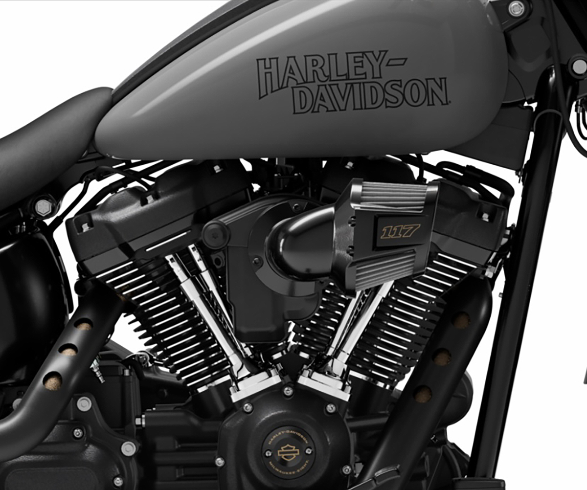 Detalle del nuevo motor de la Harley-Davidson Low Rider S 2022