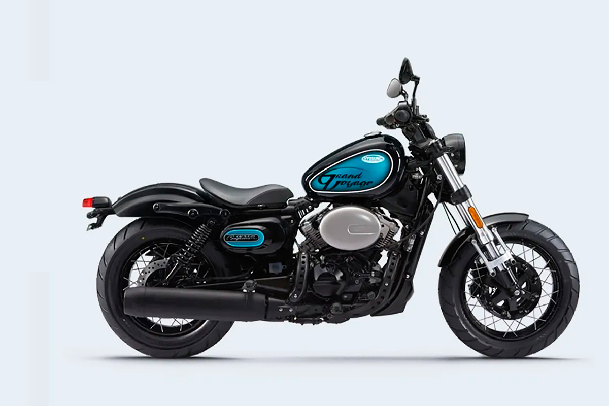 La nueva Hyosung GV300S 2022 en acabado Pearl Black
