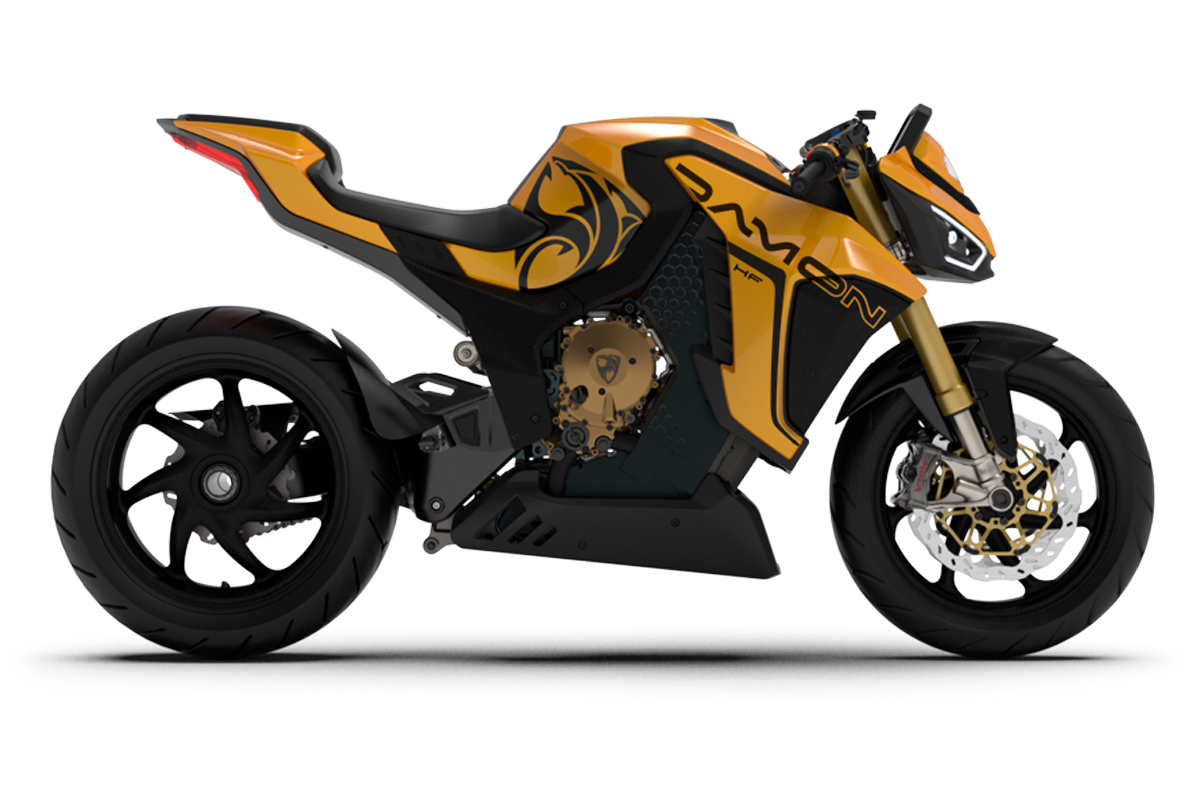 La Damon HyperFighter Colossus se venderá únicamente en color amarillo