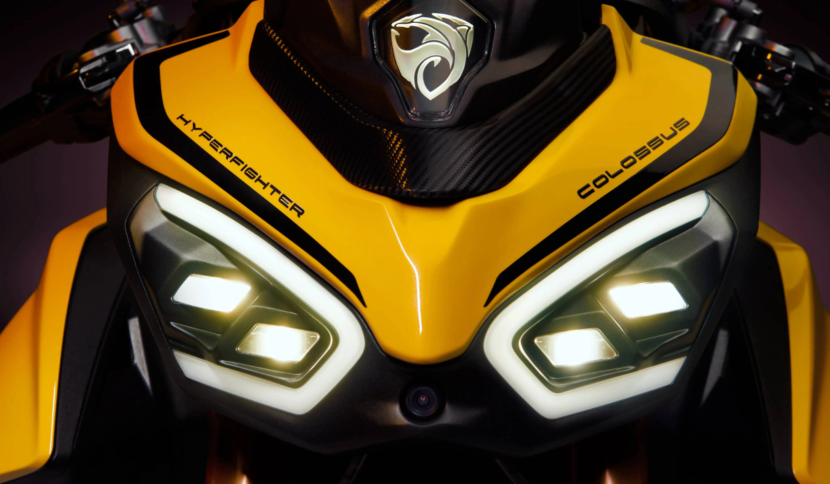 El espectacular frontal de la nueva Damon HyperFighter Colossus