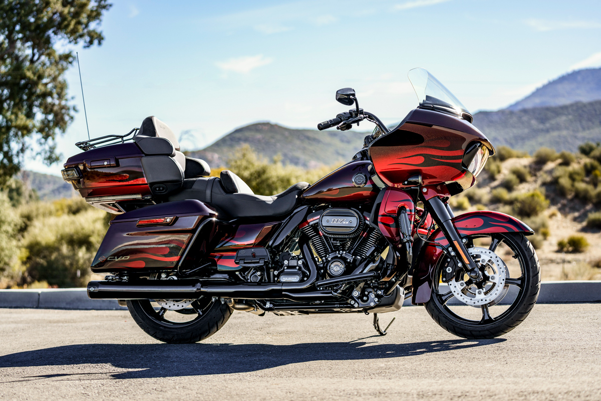 La gama superpremium CVO de Harley-Davidson contará con la nueva CVO Road Glide Limited 2022