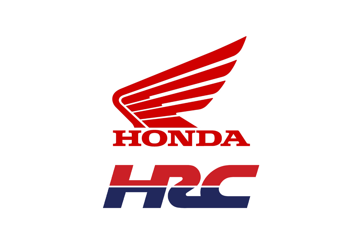 El nuevo logotipo de Honda HRC con las alas de la casa