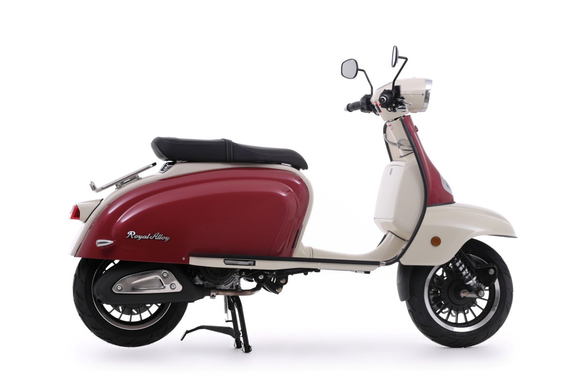 Royal Alloy TG 125 - Blanco y granate