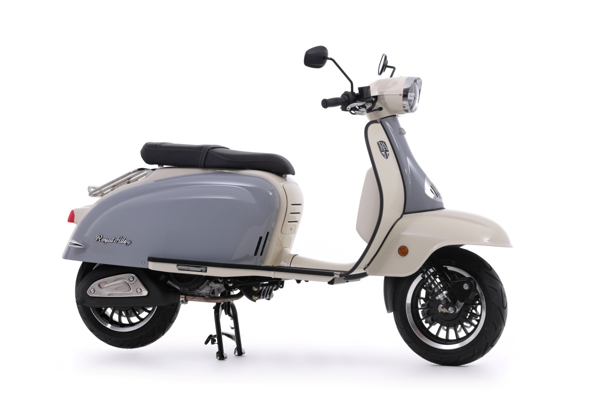 Royal Alloy TG 125 - Blanco y gris