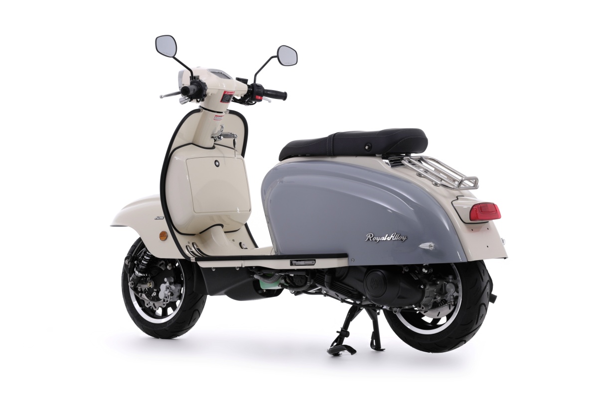 Royal Alloy TG 125 - Blanco y gris