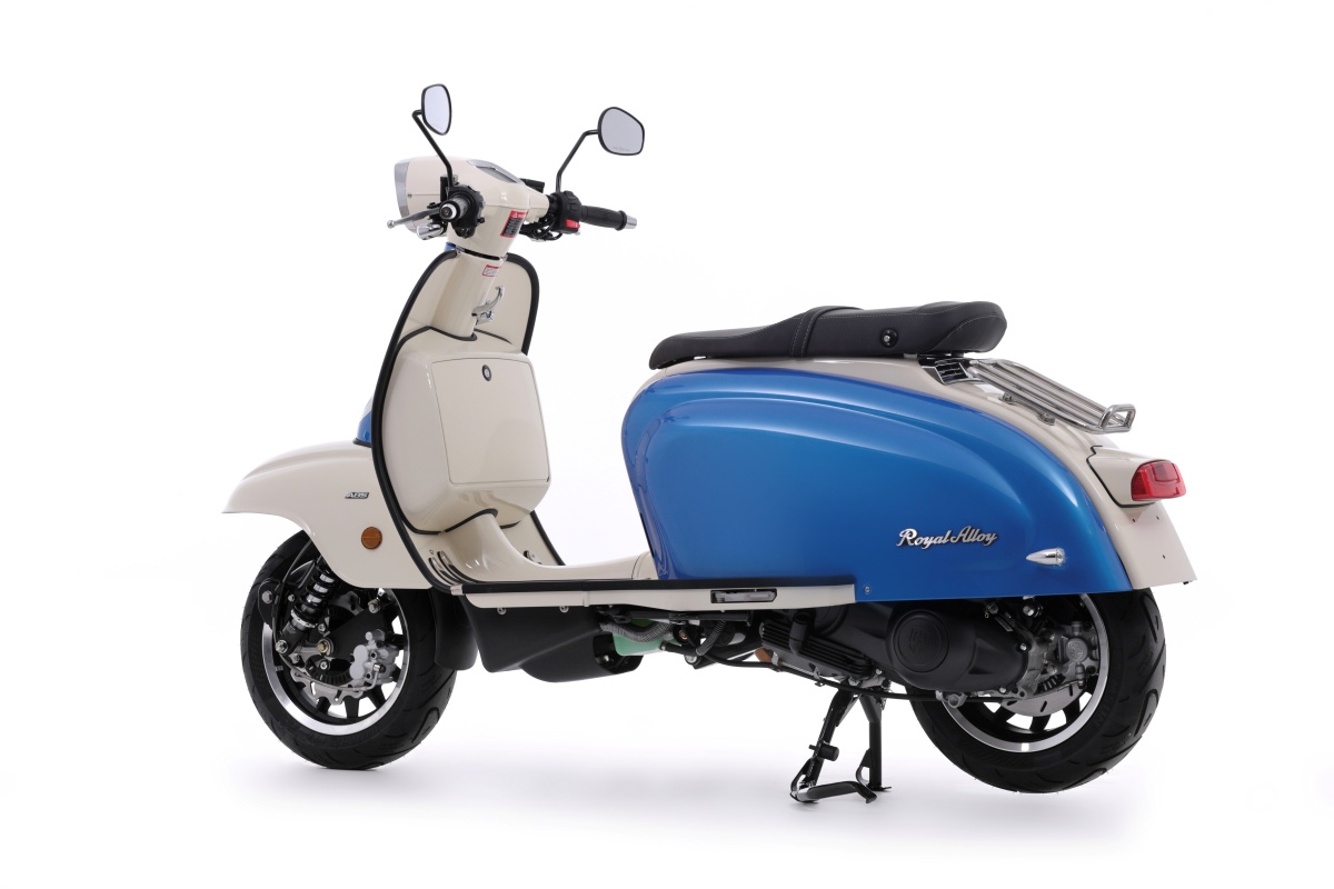Royal Alloy TG 300 S - Blanco y azul