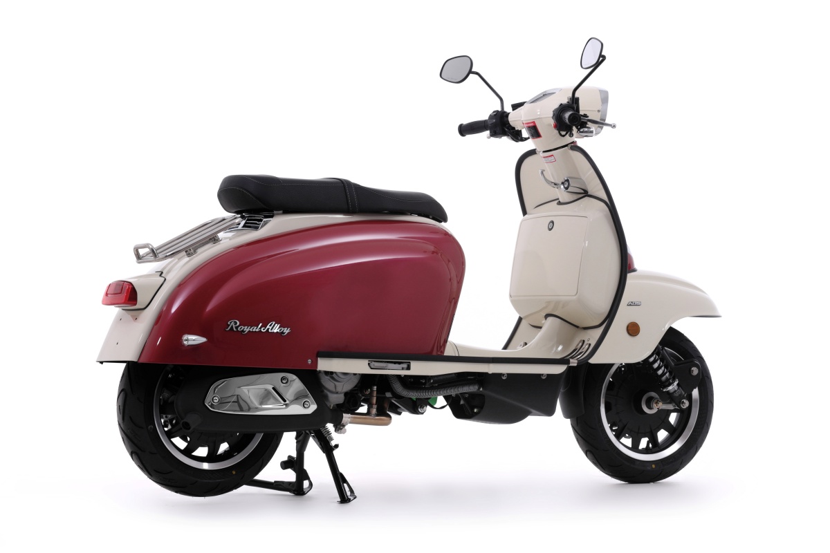 Royal Alloy TG 300 S - Blanco y granate