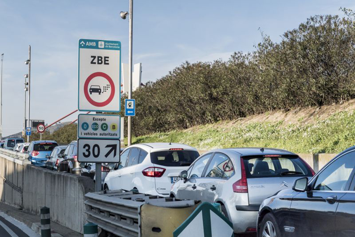 Señal ZBE Barcelona