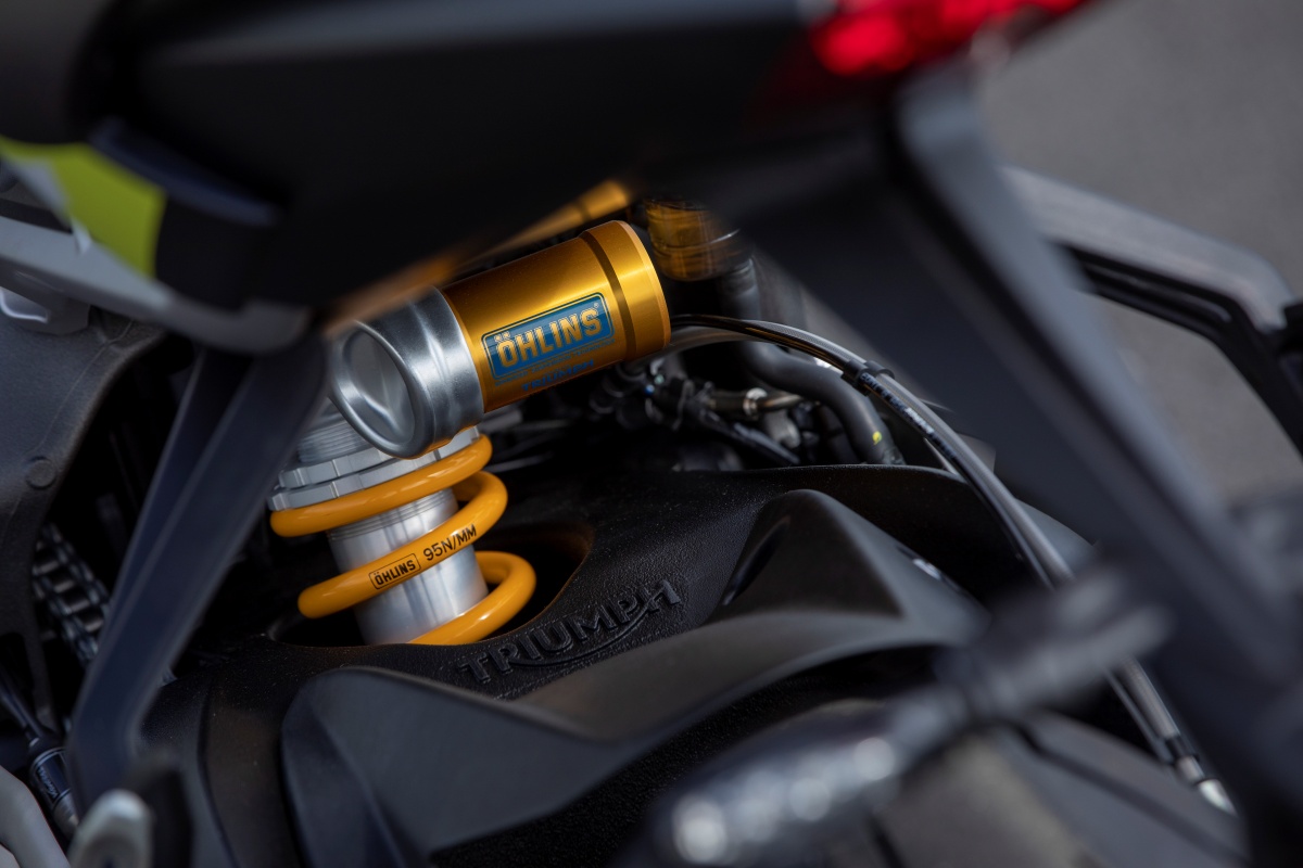 Suspensiones de la Triumph Street Triple RS