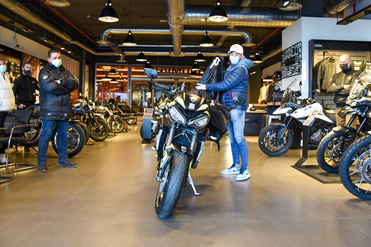La Triumph Street Triple RS de Raúl Fernández