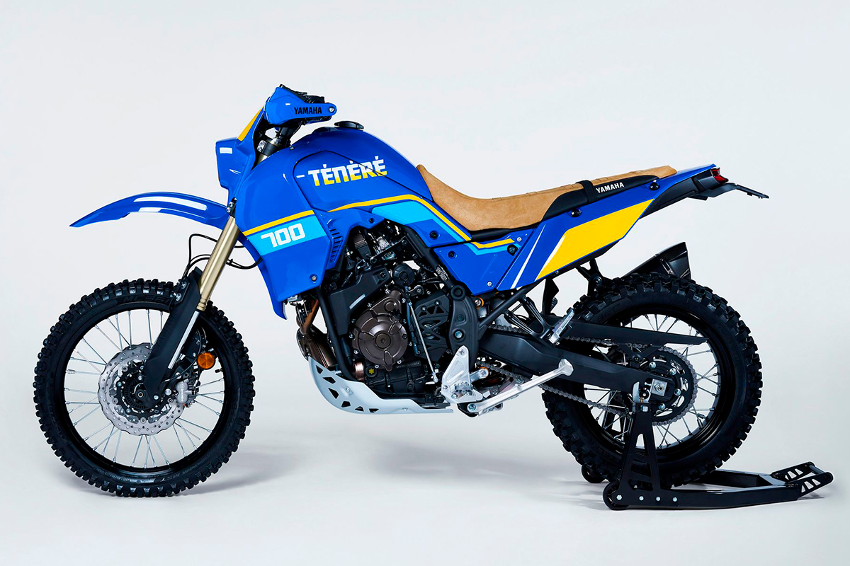La Yamaha Ténéré 700 recupera su look de los 80 con este kit Heritage