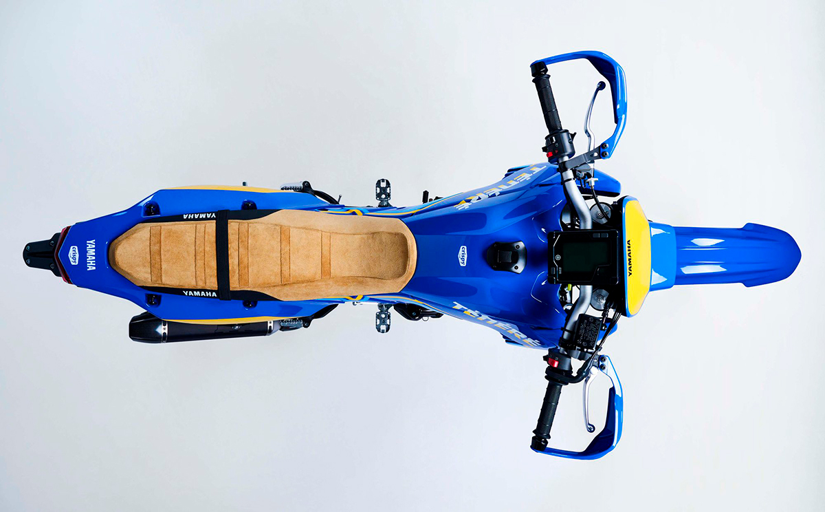 La Yamaha Ténéré 700 con el kit Heritage de los franceses Crispy Club
