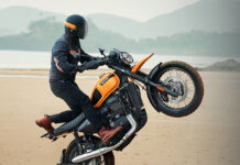 Modelo Scrambler de Yezdi