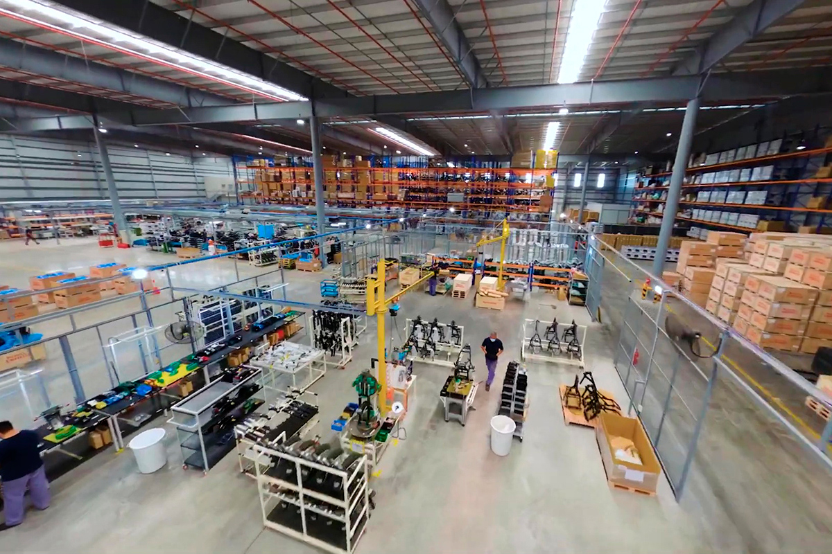Un vistazo a la fábrica de Royal Enfield en Argentina