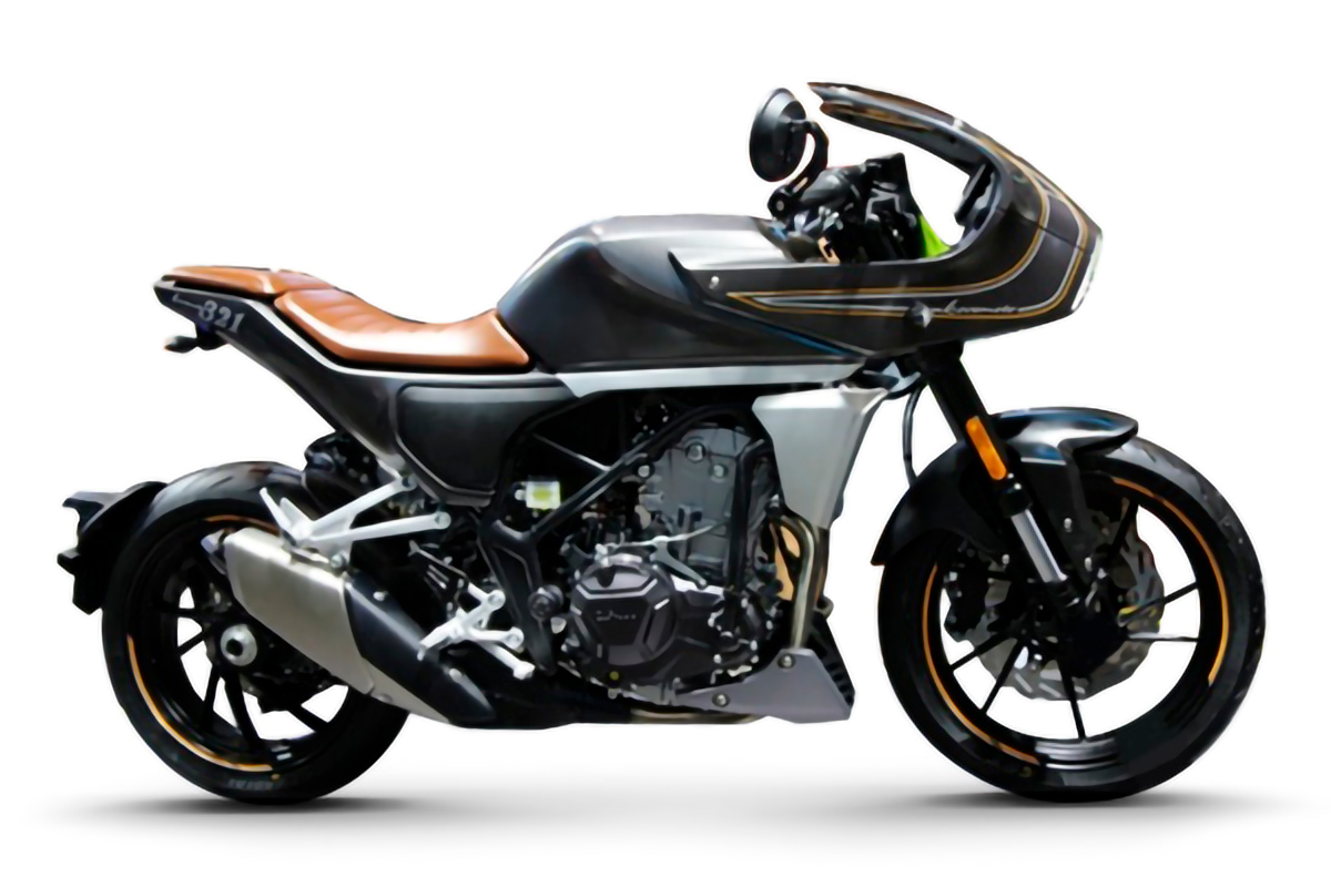 La nueva café racer china Kove 321FR está a punto de ser lanzada en su país natal