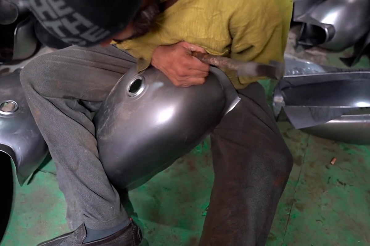 Mucha parte del trabajo se realiza a mano
