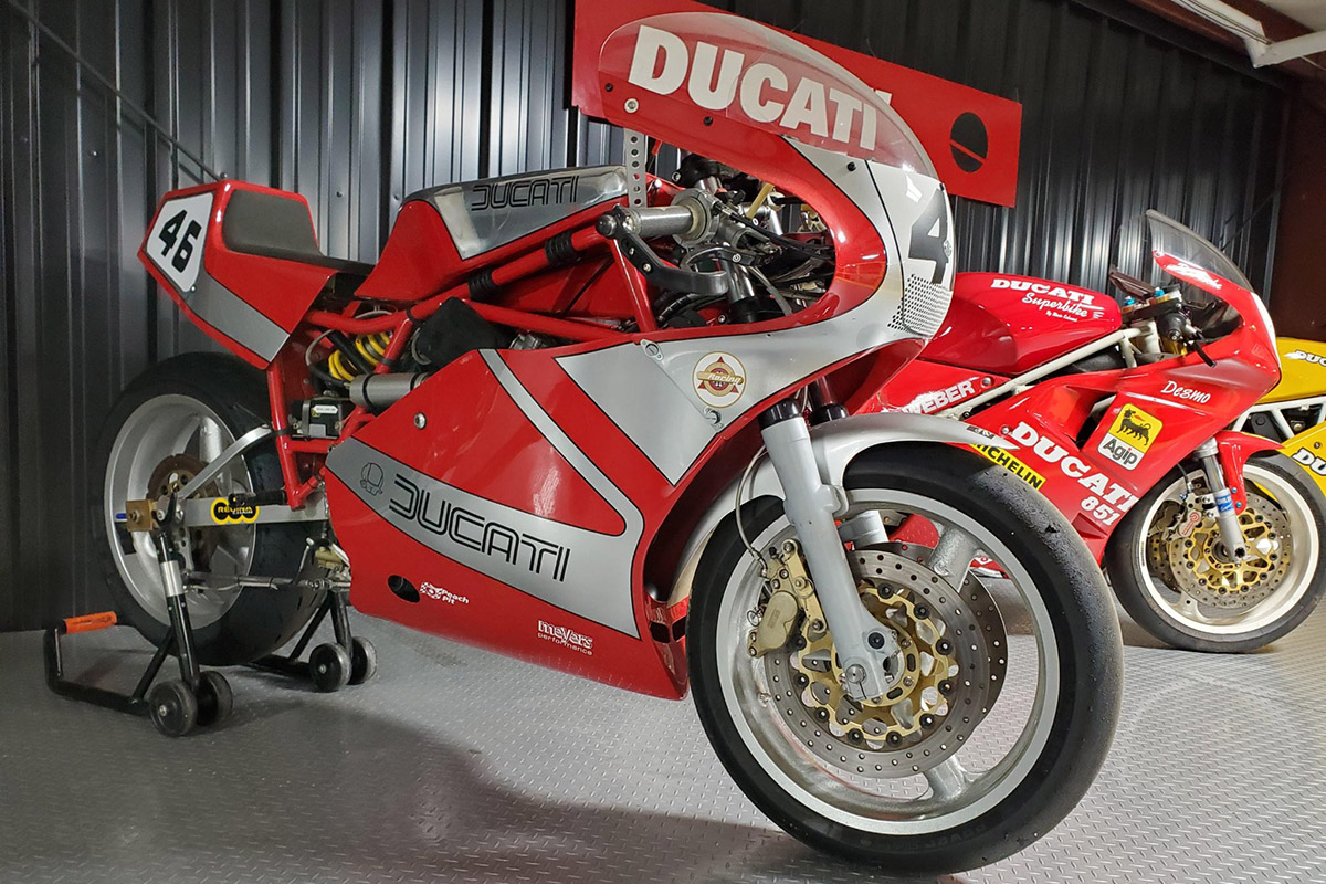 Motos de ensueño a la venta: Ducati F1 750 TT1 Tribute 1986