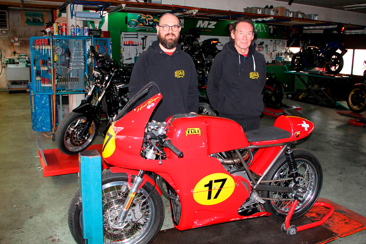 Egli pasará de fabricante de chasis a creador de motos desde cero