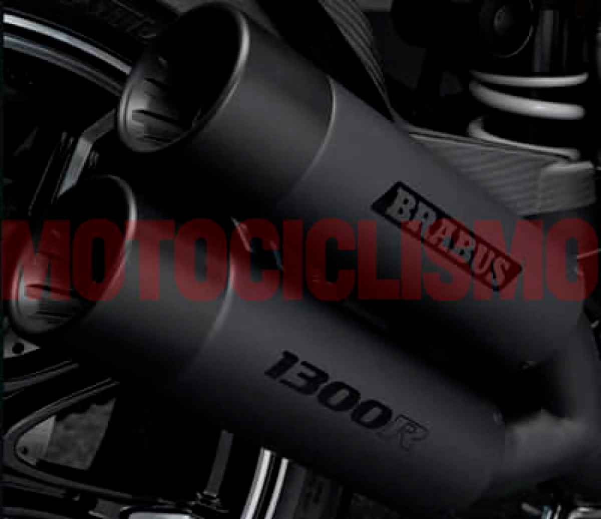 La KTM Brabus 1300 R tendrá dos tubos de escape en lugar de uno