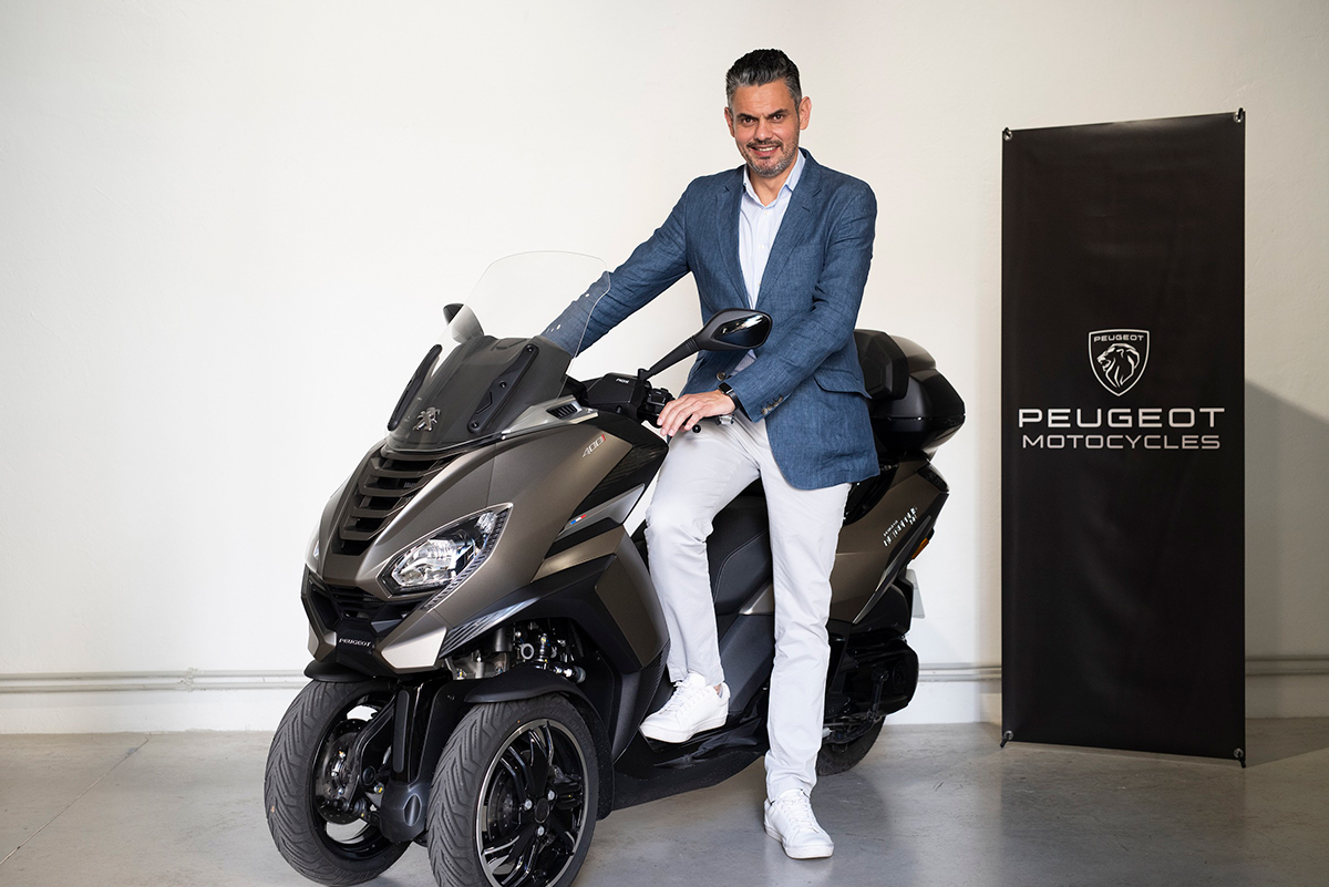 Francisco Domínguez, Director General de Peugeot Motocycles España