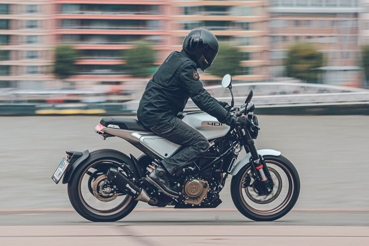 La Husqvarna Vitpilen 401 2022 se podrá elegir en un único color