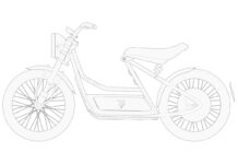 Este mini scooter eléctrico patentado por Brixton tiene un tamaño de lo más reducido