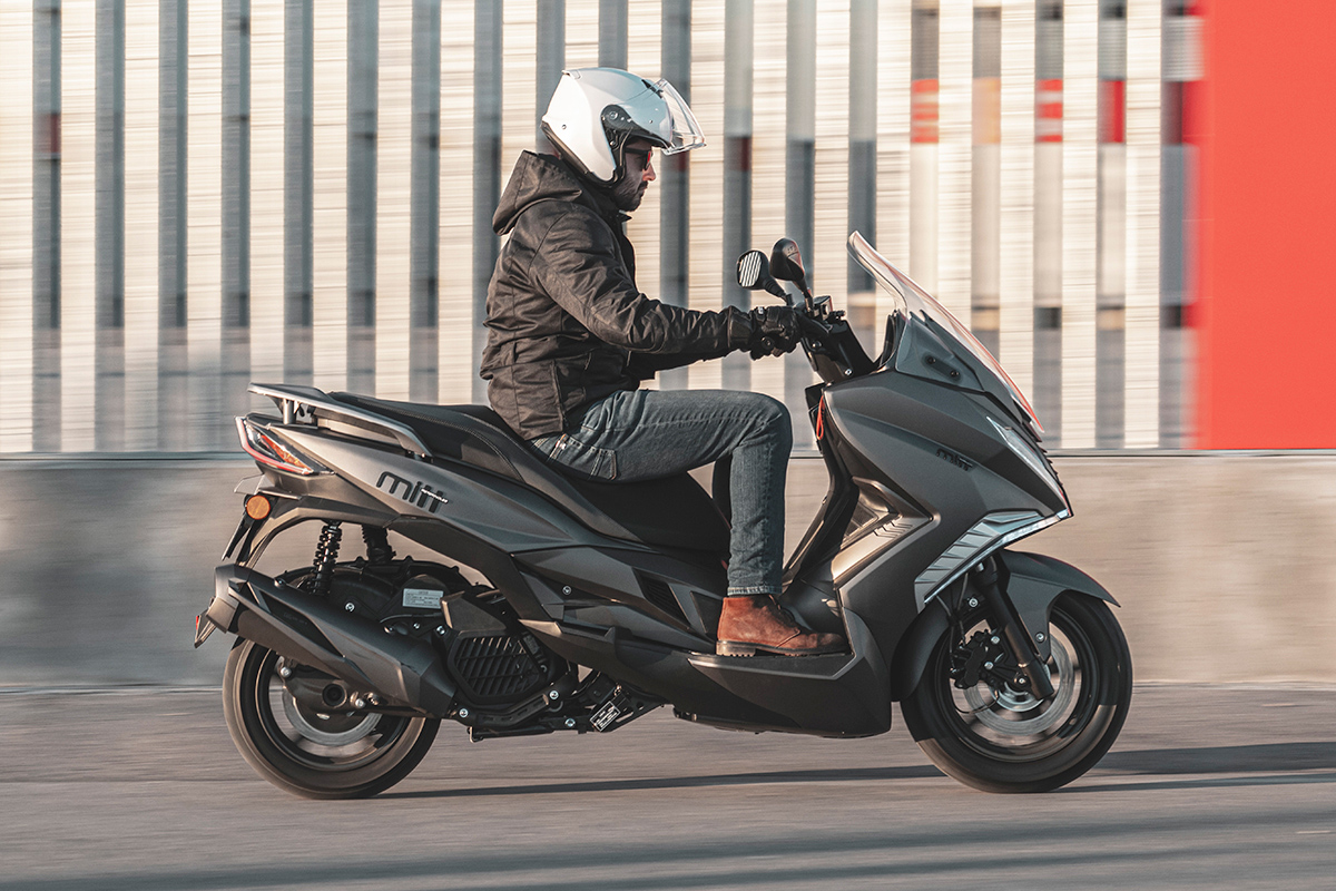 El nuevo MITT 125 GT-Max 2022 es un scooter con todo lo necesario para la gran ciudad