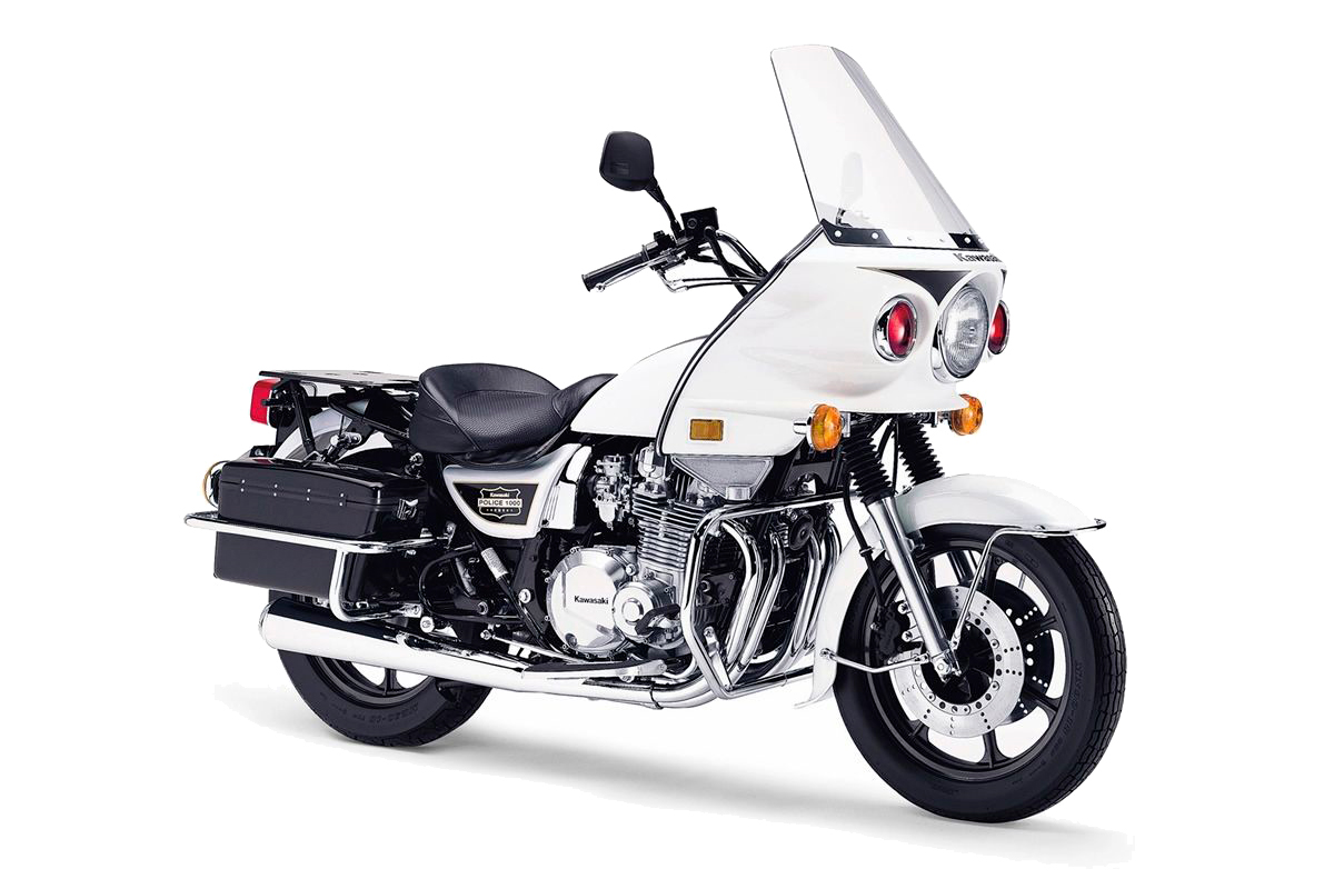 Kawasaki KZ1000P Police de 1982