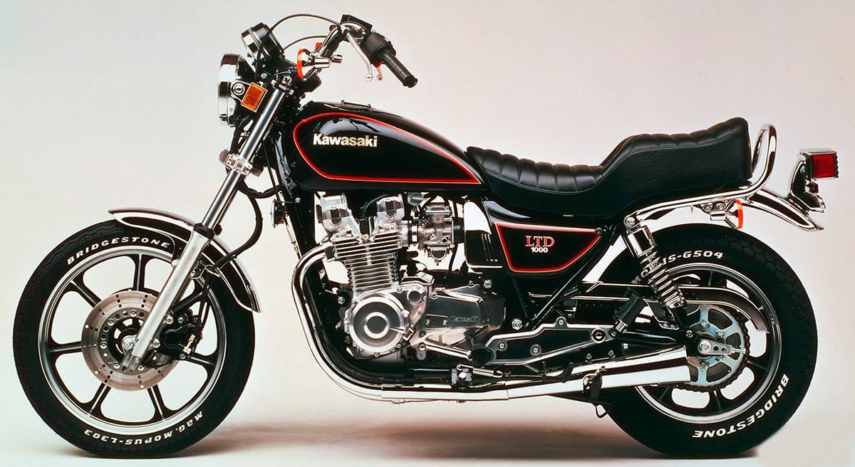Kawasaki Z1000 LTD de 1977