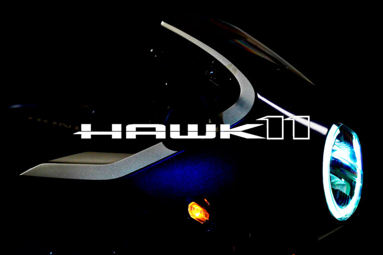 Primer adelanto de la nueva Honda Hawk 11