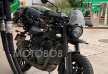 Triumph prueba una nueva trail asfáltica para la baja-media cilindrada
