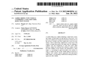 La patente que ha registrado Piaggio para su radar de scooters barato