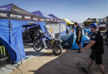 Asistencias de Yamaha durante el último Dakar