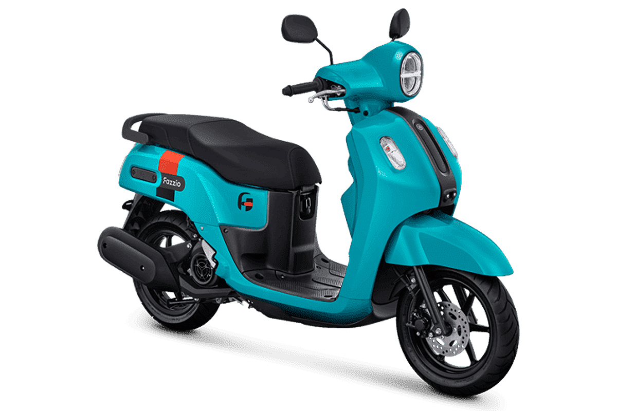 El nuevo Yamaha Fazzio, el primer scooter híbrido de Yamaha... Solo para Asia
