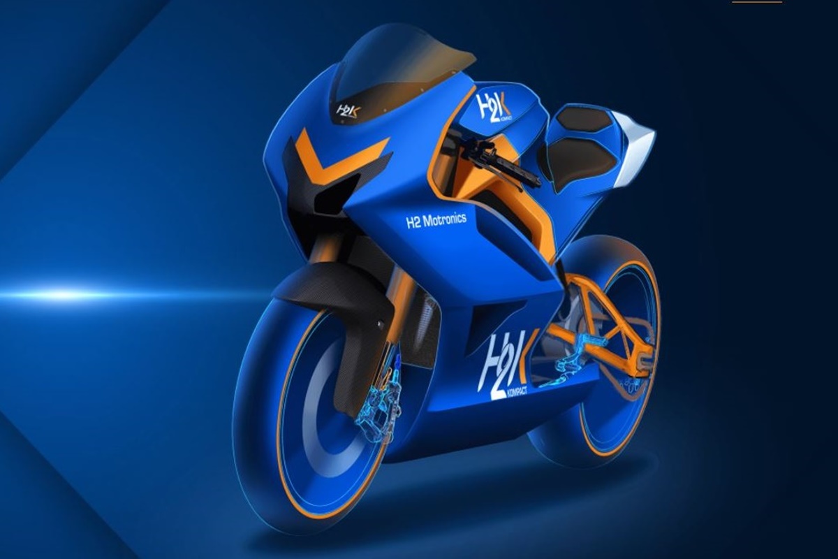 H2K: la moto de competición alimentada por hidrógeno