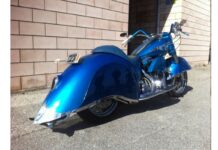 Harley-Davidson “Laura Eyes” vista trasera