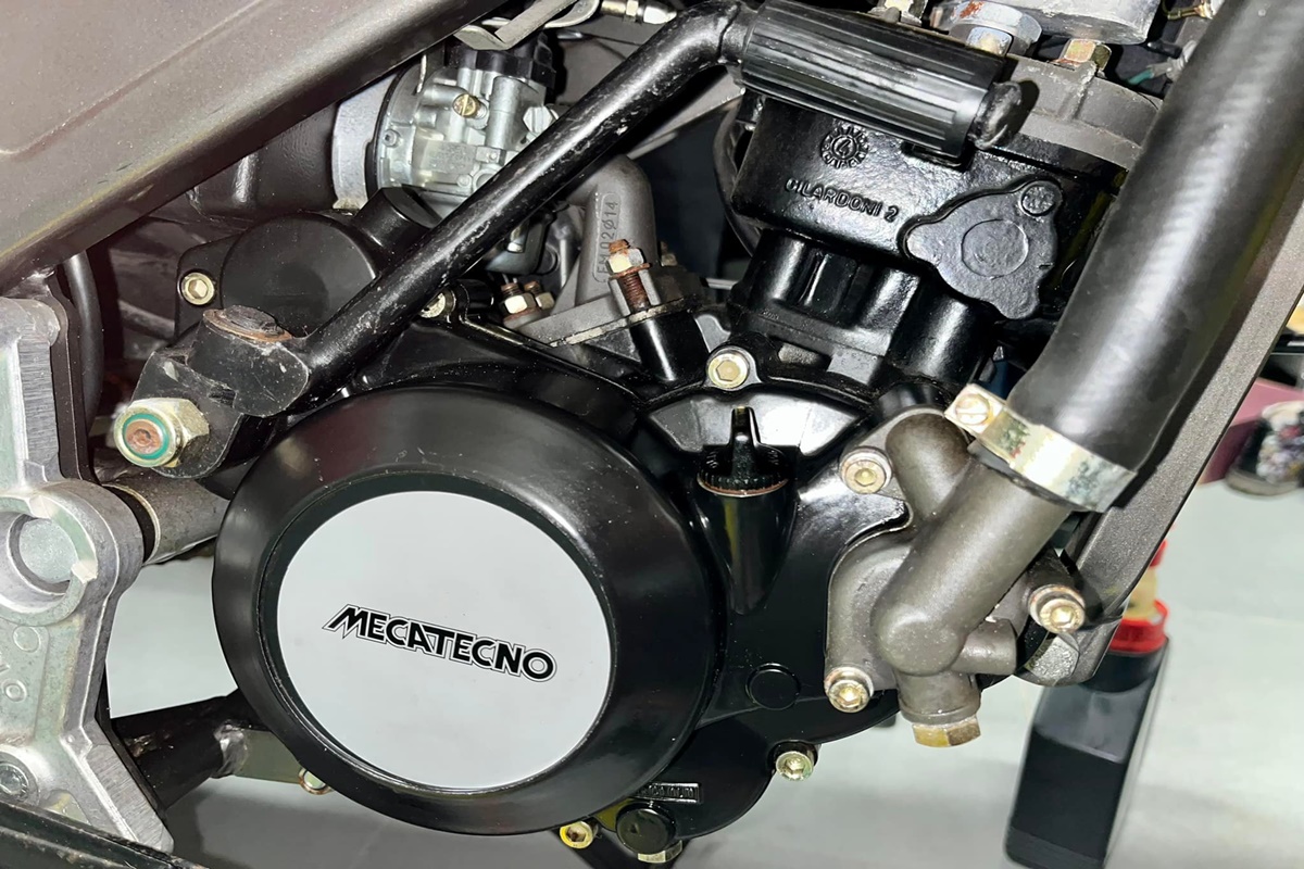 Mecatecno Brindis Cx50 propulsor Franco Morini G40