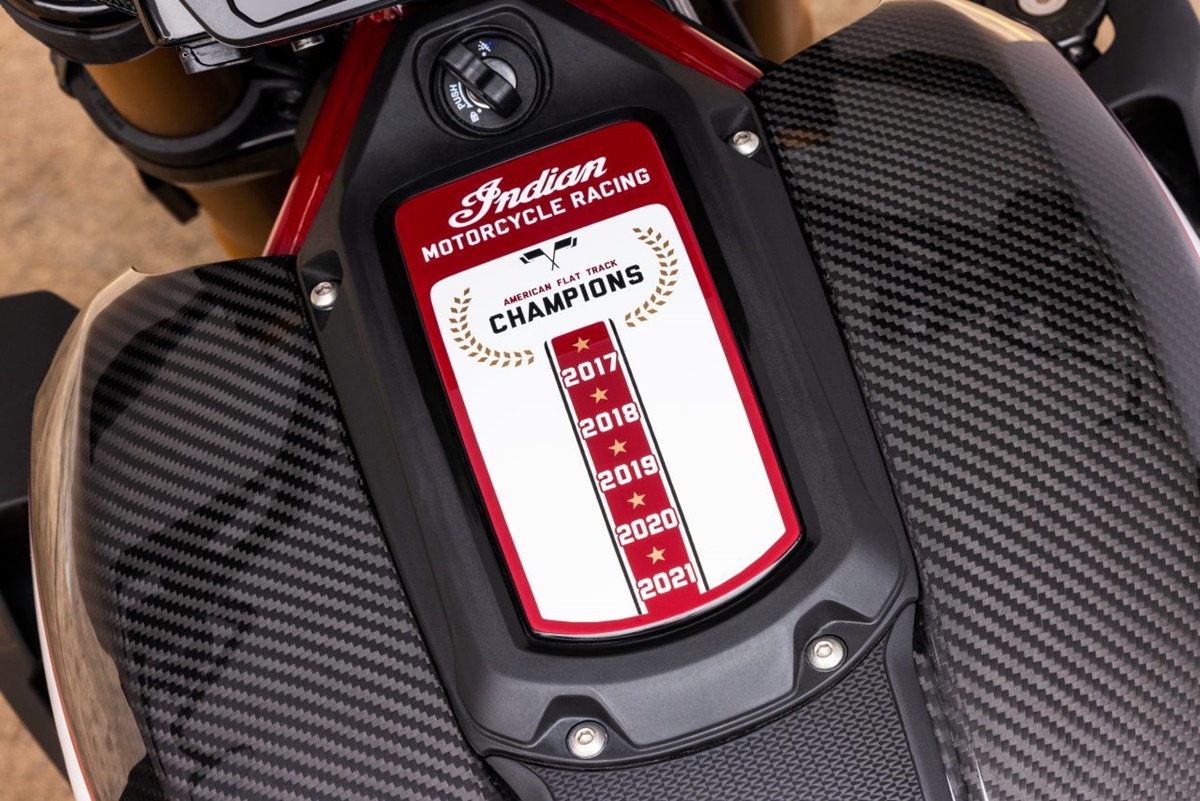 Indian FTR Championship placa conmemorativa