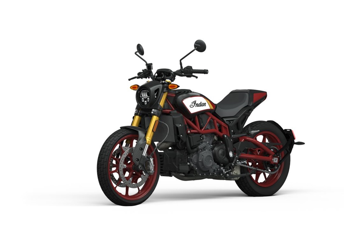 Indian FTR Championship lateral vista frontal