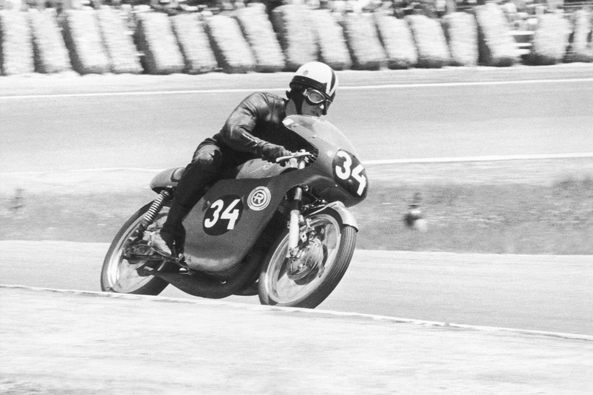 El Jarama fue el primer circuito permanente de España en albergar el Mundial de Motociclismo