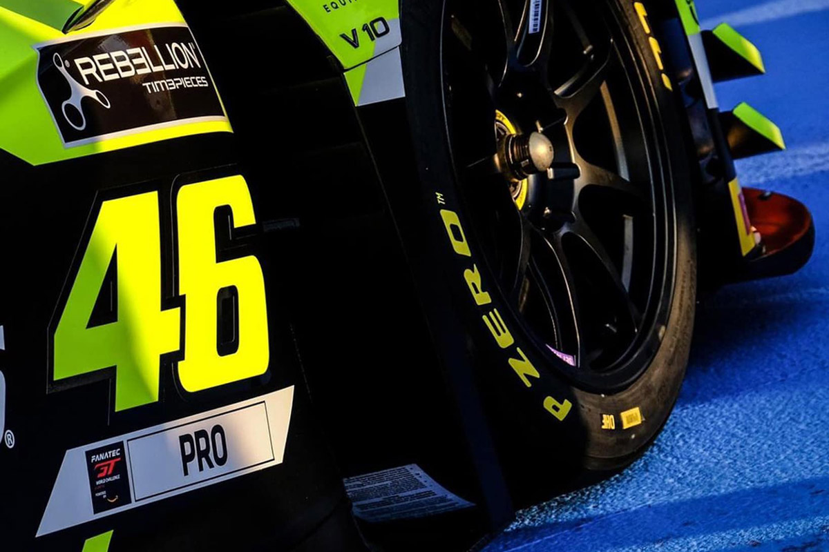 Detalle del Audi R8 de Valentino