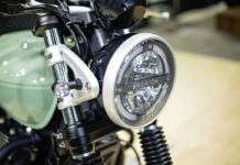 Brixton Cromwell 1200 faro delantero