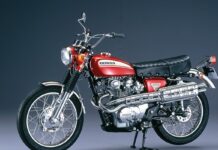 Honda Dream CL450 año 1970