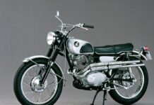Honda Dream CL72 Scrambler de 1962