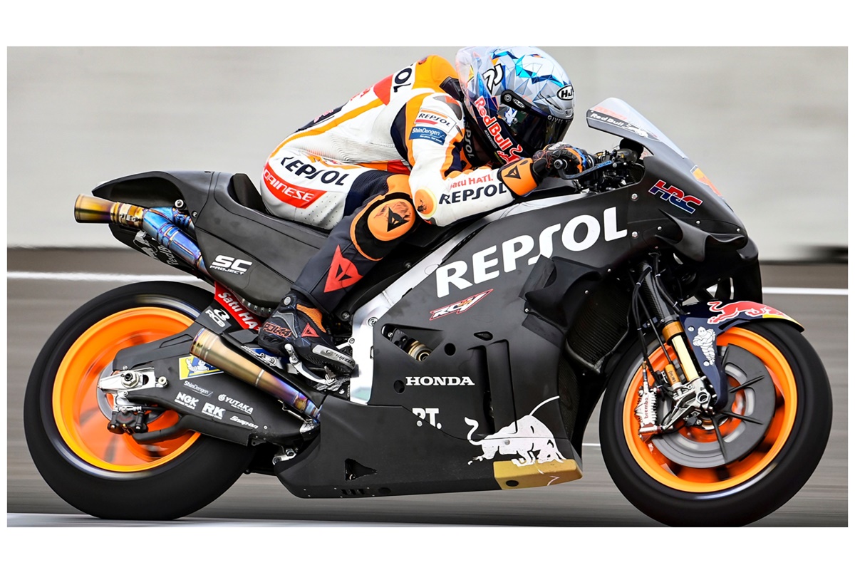 Pol Espargaró con la Honda de MotoGP
