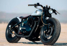 La Royal Enfield bobber customizada por Rajputana Customs en India