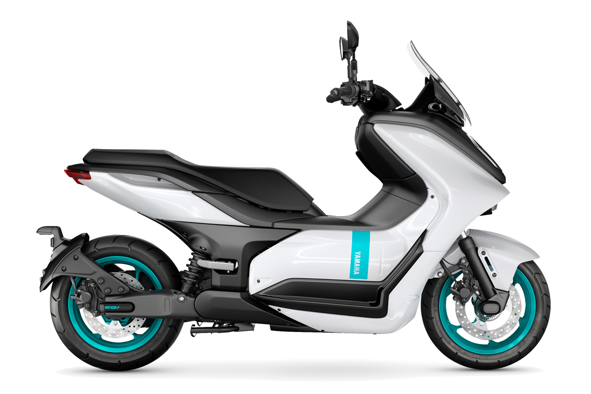 El nuevo scooter eléctrico Yamaha E01 será equivalente a un 125 cc