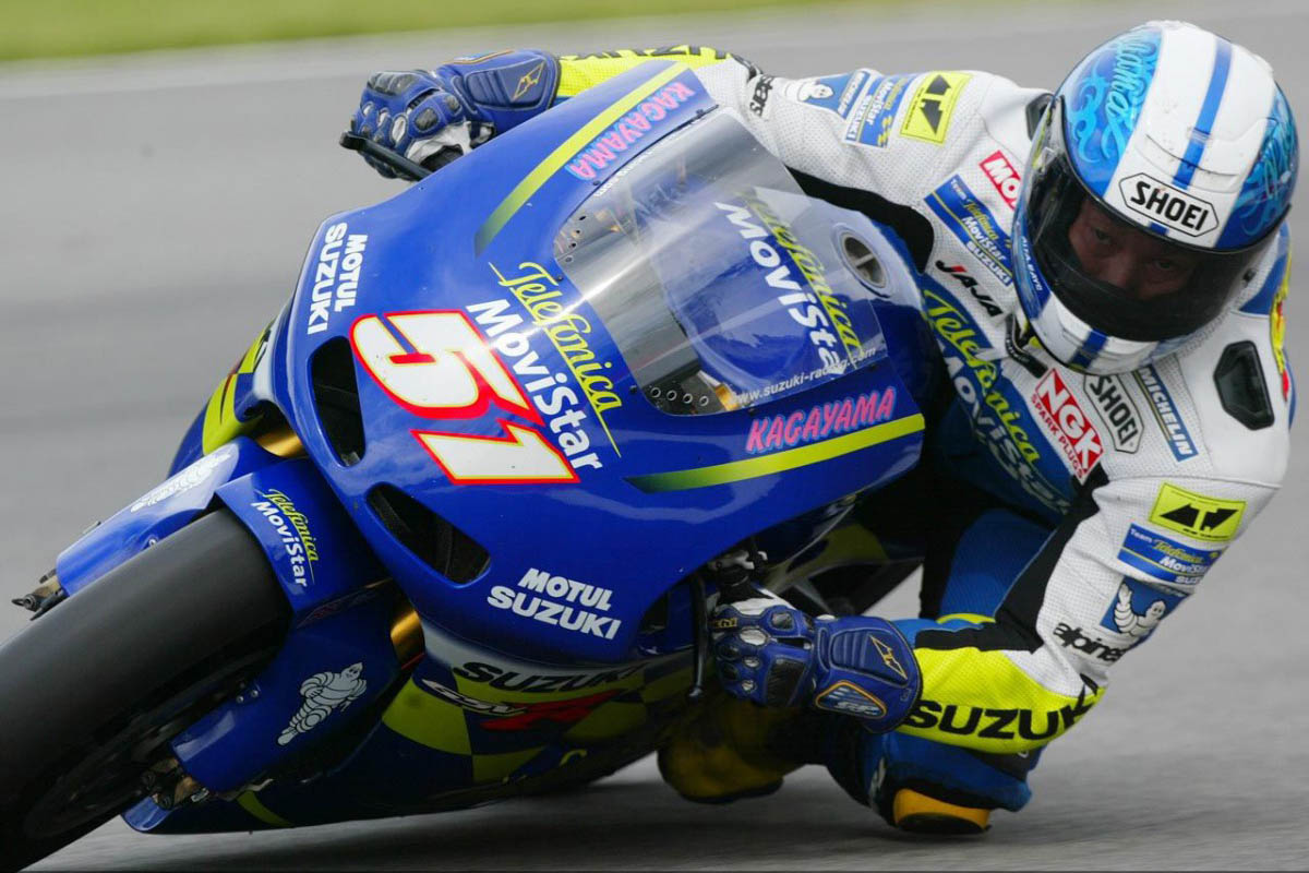 Fue uno de los pilotos de desarrollo de la MotoGP