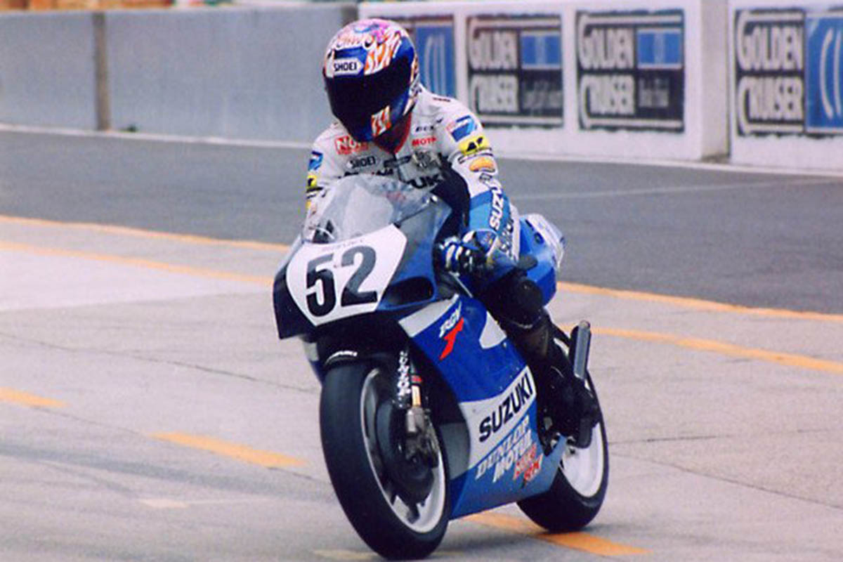 Llegó incluso a pilotar la RGV 500