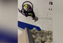 Backflip en silla de ruedas